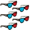 GoPro A3DGL-501 3D Glasses, 5-Pack, Red/Blue (Anaglyph)