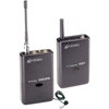 Azden 105LT Wireless Package with 105UPR Receiver, 15BT Belt Pack Transmitter &amp; EX-503L Lavaliere Microphone