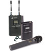 Azden 310LH UHF On-Camera Handheld and Bodypack System, Consists of 310UDR with 1 35BT/EX-503L and 1 35HT