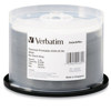 Verbatim DVD+R Double Layer, 8.5GB, 2.4X, White Thermal Printable, 50/Spindle