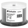 Verbatim 94854 DataLifePlus 4.7GB 8x DVD-R, White Inkjet Printable, Hub Printable, 50 Pack Spindle