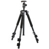 Vanguard Tracker 243AB-50 3-Section Multi-Angle Aluminum Alloy Tripod Legs with SBH-50 QR Ballhead, Maximum Height 63", Supports 13.2 lbs