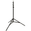 Westcott Pro 8' Free Sliding Lightstand with 5/8 Mounting Stud, 4 Sections with 3 Risers, Black Anodized.