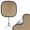 Westcott 42" Bruce Dorn Natural Muslin / Silver Collapsible Disc Reflector 3700