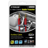 Xtreme Cables 6ft Metallic 3.5mm Mini Audio Transfer Cable 50901
