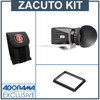 Zacuto Z-Find-Jr Optical Viewfinder - Bundle - with Zacuto Z-Finder Mounting Frame &amp; Zacuto Z-BG Z-Finder Case