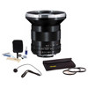 Zeiss 21mm f/2.8 Distagon T* ZF.2 Series Lens Kit for Nikon F Mount SLR Cameras, with Tiffen 82mm Photo Essentials Filter Kit, Lens Cap Leash, Professional Lens Cleaning Kit