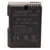Flashpoint Battery for Nikon EN-EL14X Works with P7000,&amp; NOT for Nikon D3100 etc camera