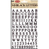 Pioneer Self-Adhesive 3-D Black Letters