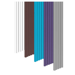  3Doodler Mix Color 10" ABS Plastic Meta Filament Pack for 3D Pen, 25 Strands, Polar White/Choco Brown/Lagoon Blue/Plum Purple/Skyline Silver 