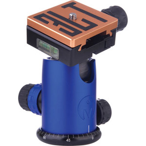  3 Legged Thing Air Head 1 Magnesium Alloy Ball Head with Quick Release, 17.6 lbs Load Capacity, Blue 