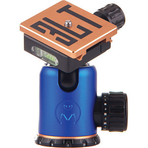  3 Legged Thing Magnesium Alloy Air Head 2 Ballhead with Quick Release, Supports 17 lbs., Blue 