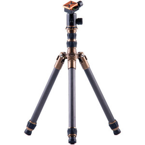  3 Legged Thing X0 Keith Evolution 2 Tripod With AirHed 0 Ball Head, 31.5" Maximum Height, 26.45lbs Load Capacity, 11.81" Long Folded, Black 