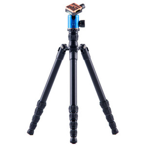  3 Legged Thing X2.1a Dave Evolution 2 Magnesium Alloy Tripod System with AirHed 2, 60.23" Maximum Height, 26.45 lbs Load Capacity, Blue 