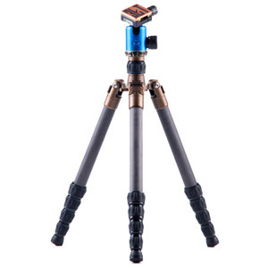 3 Legged Thing X2.1 Eddie Evolution 2 CF Tripod System with AirHed 2 Ball Head, 64.56" Max Height, 26.45lbs Load Capacity, 15.74" Long Folded, Blue 