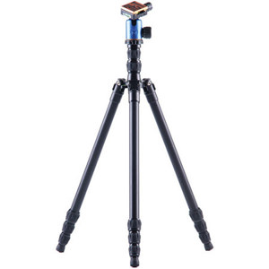  3 Legged Thing X4a Jack Evolution 2 Magnesium Alloy Tripod System with AirHed 1 Ball Head, 79.13" Maximum Height, 17.63 lbs Load Capacity, Blue 