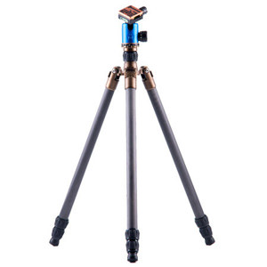  3 Legged Thing X5 Frank Evolution 2 CF Tripod System with AirHed 2 Ball Head, 66.33" Maximum Height, 26.45lbs Load Capacity, 22" Long Folded, Blue 