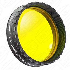  Baader Planetarium Yellow 495nm Long-Pass Filter, 1.25" Eyepiece 