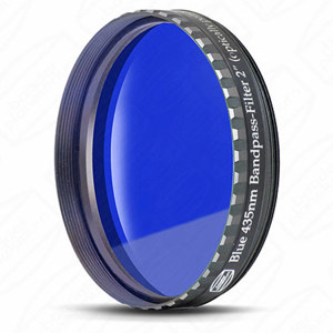  Baader Planetarium Dark Blue 435nm Bandpass Filter for 2" Eyepieces 