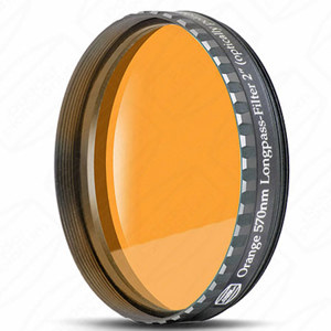  Baader Planetarium Orange 570nm Long-Pass Filter, 2" Eyepiece 