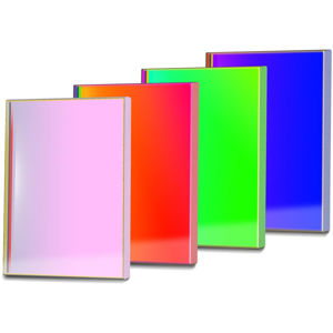  Baader Planetarium RGB Filter Set 50x50x3mm Square with UV/IR Cut L-Filter (Optically Polished) 