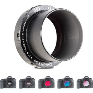  Baader Planetarium Protective Wide T-Ring for Canon-EOS, Clear Filter 50.4mm, W/ Phantom Group Multicoating 