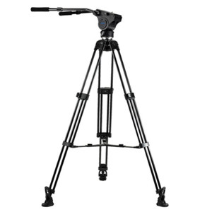  Acebil Tripod Kit, Includes HM40 Head,T750 Tripod, MS-3 Middle Spreader, RF-3 Rubber Foot and S-50 Carrying Case, Load Capacity 33lbs 