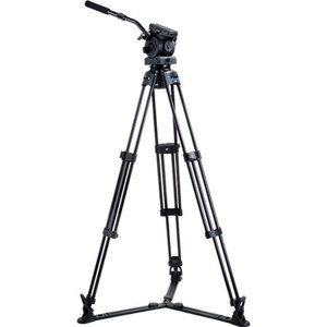 Acebil Tripod Kit, Includes EH-80 100mm Ball Head, T1000 Tripod Stand, GS-3 Ground Spreader and S-50 Carrying Case, 17.6-40 lb Load Capacity, 64" Max Height 