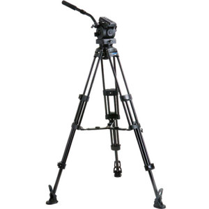  Acebil Tripod Kit, with EH-80 Pan/Tilt Head, T1002 Tripod, MS-5 Middle Spreader, RF-3 Rubber Foot & S52 Case, Supports 40lbs., Max Height 66" 