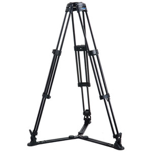  Acebil 1 Stage 100mm Ball Base Aluminum Tripod with GS-3 Ground Spreader, 88 lb Load Capacity, 26.4-56.7" Height Adjustment Range 
