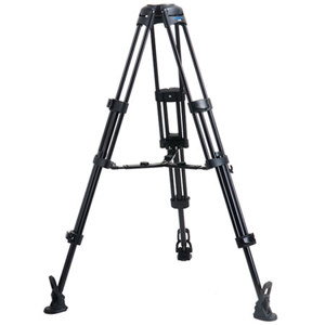  Acebil 2 Stage 100mm Ball Base Aluminum Tripod with MS-5 Middle Spreader and RF-3 Rubber Foot, 88 lb Load Capacity 