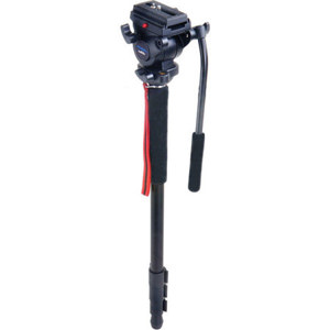  Acebil MP-60V(N) 4-Section Aluminum Video Monopod with DV Pan Head, 70.9" Max Height, 8.8 lbs Load Capacity 
