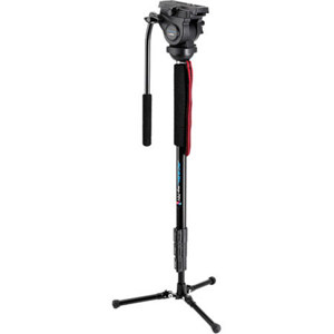  Acebil MP-70V Video Monopod with DV Head & Floor Stand, 8.8 lbs Payload 