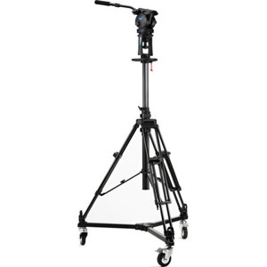  Acebil PD60S Pro Pedestal System, Includes PD1800 Pro Pedestal, H60 Ball Head with Dual Pan Handle + PB-5(L), D7 Dolly, Carry Cases 