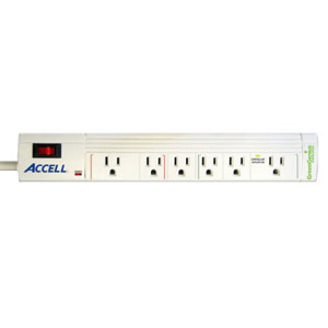 Accell GreenGenius Smart Surge Protector and Power Conditioner D080B-005K