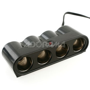 GGI International 4 Socket Cigarette Lighter Adapter: Picture 1 regular