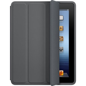 Apple iPad Smart Case - Polyurethane - Dark Gray - for iPad 2, iPad 3 & iPad 4: Picture 1 regular