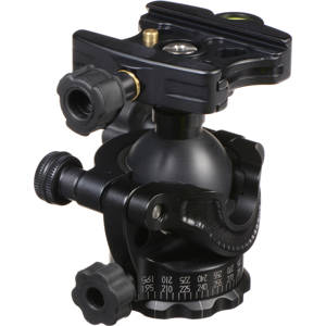  Acratech GPs Ballhead with Gimbal Feature, Panoramic Head, with all Rubber Knobs, Quick Release / Detent Pin and Level, Supports 25 lbs. 