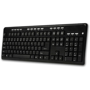 Adesso AKB-131UB Desktop Multimedia USB Keyboard, Black: Picture 1 regular