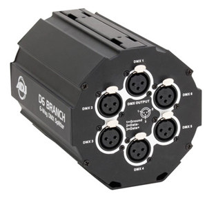 American DJ D6 Branch 6-Way DMX Splitter/Amplifier: Picture 1 regular
