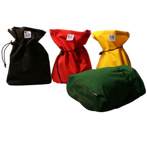  Advantage Gripware Rag Bag, Small-Plus Size Storage Bag for 8x8' Overheads, Color: Yellow. 