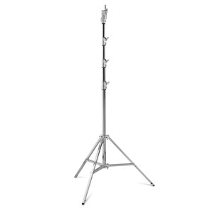 Avenger 14.76' Steel Silver Combo Stand 45 with 3 Risers, 4 Sections and 1 Leveling Leg 