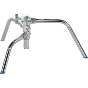 Avenger Mini C-Stand Turtle Base, Silver: Picture 1 regular