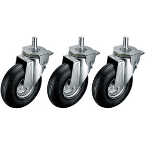  Avenger Pneumatic Wheel Set for the Strato Safe and Safe Crank Light Stands with Tracking System. 