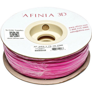  Afinia Value-Line 1.75mm ABS Filament for  3D Printers, Pink 