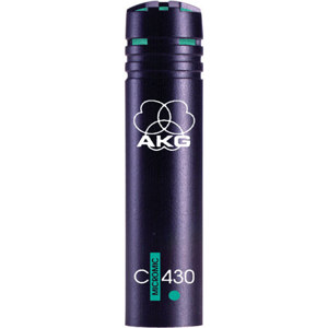 AKG C430 Wired Small Diaphragm Cardioid Condenser Microphone f/Cymbals & Drums: Picture 1 regular