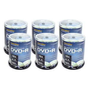 Aleratec Silver Duplicator 16x DVD+R Recordable 600 Pk: Picture 1 regular