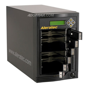 Aleratec 1:5 HDD Cruiser Hard Disk Drive Duplicator and 6 HDD Sanitizer 350104