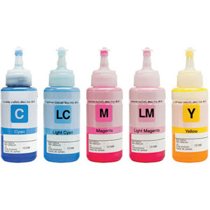  Aleratec RoboJet Disc AutoPrinter Ink, Black, 5 Pack 