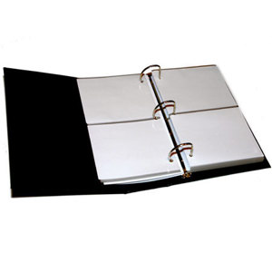 Adorama 3 Ring Proof Album, 5x 5in Prints, Black Covers: Picture 1 regular
